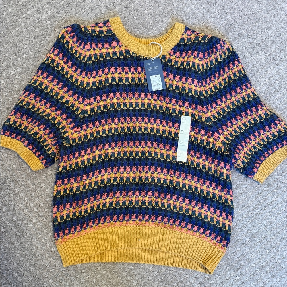 Universal Thread Multi-Color Sweater
